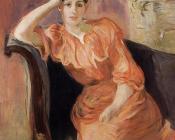 贝尔特 摩里索特 : Portrait of Jeanne Pontillon